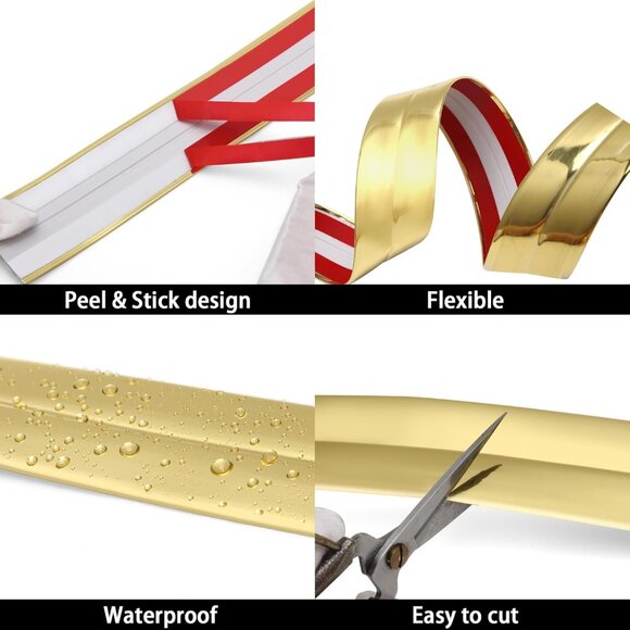 Black Molding Peel and Stick - Picture 6 of 7